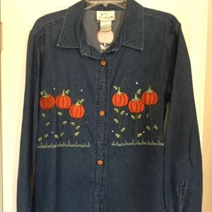 Denim shirt